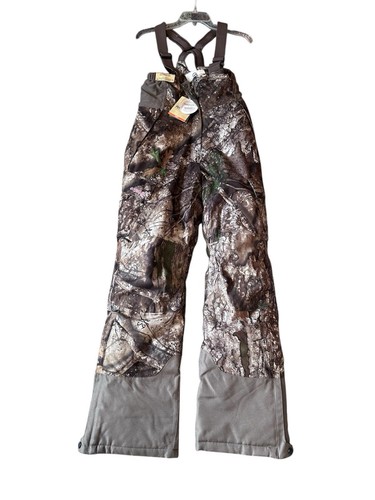Women’s Real tree Insulated Bib Overalls Camo Small NWT
