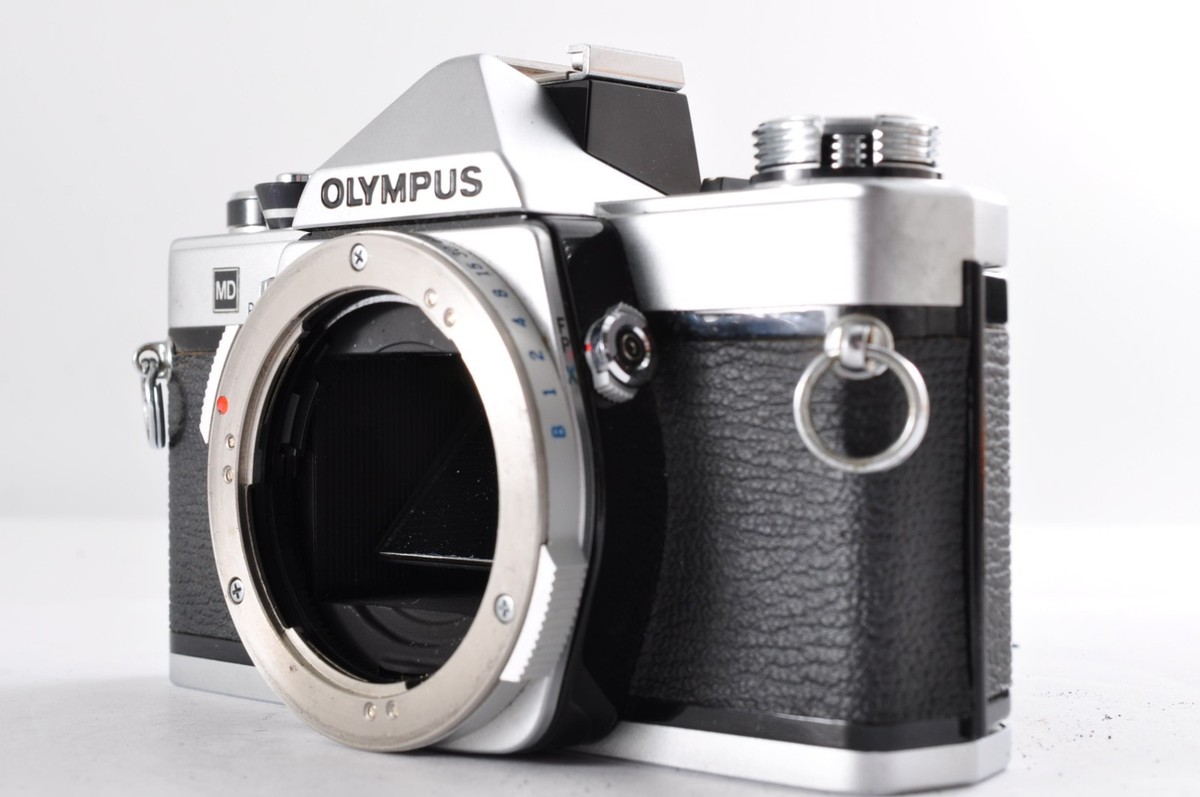 Olympus OM-1 MD Silver SLR Film Camera Body [Exc+2] (687416