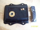 OLDE VICTORIAN STYLE DOOR RIM LOCK/LATCH BLACK