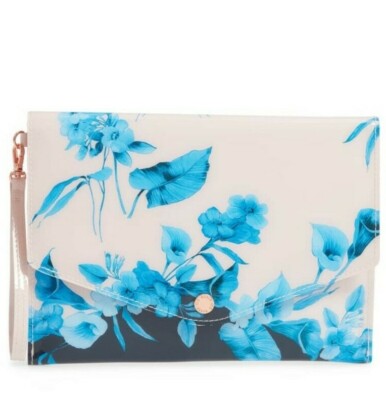 Ted Baker London ERNA Fantasia Envelope Clutch Light Pink