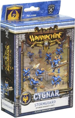 Warmachine Cygnar Storm Guard Knight Infantry Unit SEALED PIP 31099