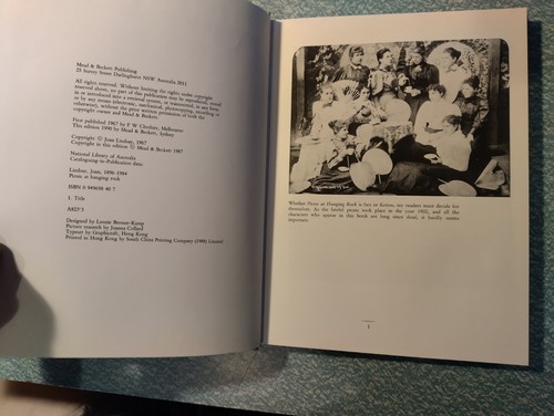 Picnic at Hanging Rock: Illustrated Edition - Hardcover Lindsay Joan - Picture 4 of 10