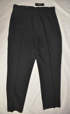 NWT 100 Banana Republic 8 Regular Black Ultra High Rise Tapered Pant 817461