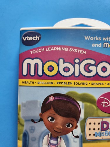 VTECH MOBIGO DISNEY DOC MCSTUFFINS TOUCH LEARNING SYSTEM GAME CARTRIDGE AGE 4-6 - Picture 3 of 6