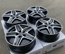 4 neue Alu Borbet CWZ mistral anthrazit poliert 7,5x18 5-120 ET43 VW Bus T5 T6