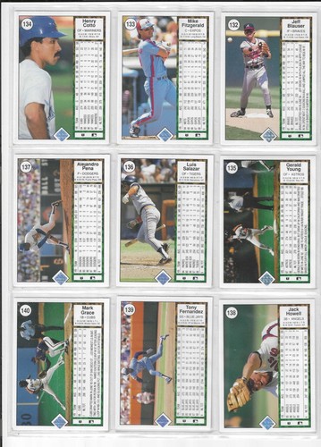 1989 Upper Deck Baseball Cards #1 - #250 U-Pick to complete your set - Picture 263 of 497