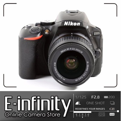 NUEVO Nikon D5600 Digital SLR Camera + AF-P DX Nikkor 18-55mm f/3.5-5.6G VR