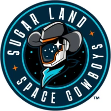 Sugar Land Space Cowboys Logo MiLB sticker window laptop bumper vinyl decal