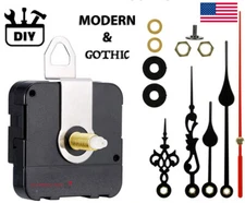 DIY Clock Parts Movement Quartz Mechanism Wall Replacement Repair Tool Hands Kit