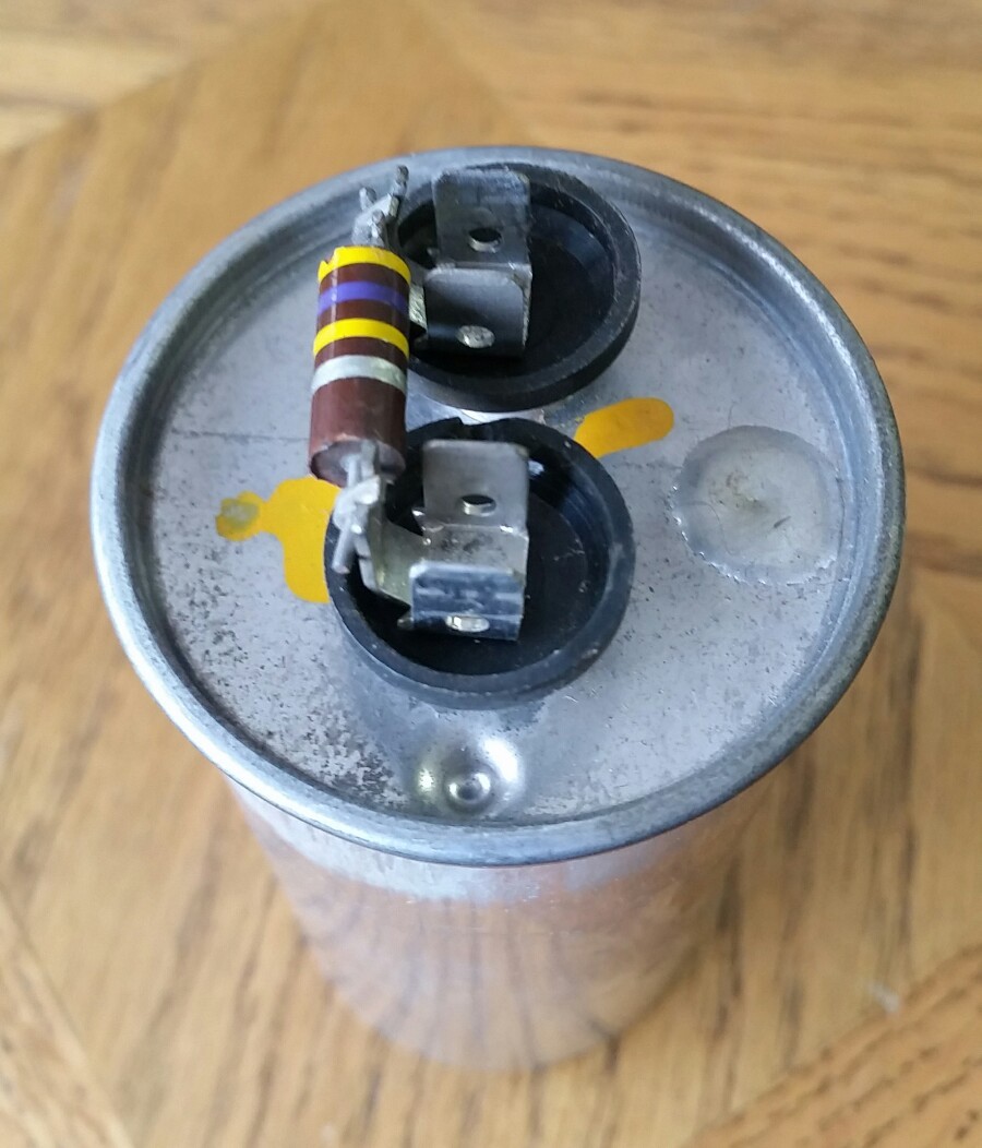DIELEKTROL CAPACITOR GE 85-35 263 97F6444 280VAC 60HZ RM145