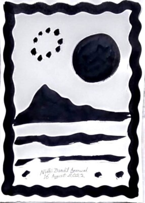 Original Painting Made & Signed By World Fame Artist Nidhi Bandil Agarwal Jaipur