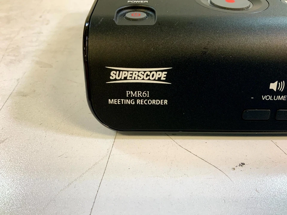 Superscope PMR61 Digital Audio Meating Recorder Black USB 16GB Rechargeable H1E* - Image 2 of 4