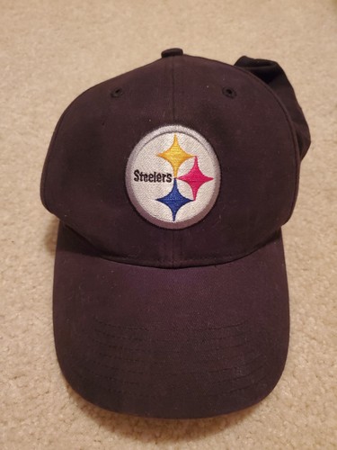 Pittsburgh Steelers Youth Black 47 Adjustable Hat Cap 827