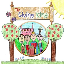 The Giving King - 5.5"x5.5" - Christian Children's Book by Jeff Klazura