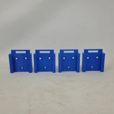 Fits Hart 20v Battery Holder Mount Blue 4 Organizers