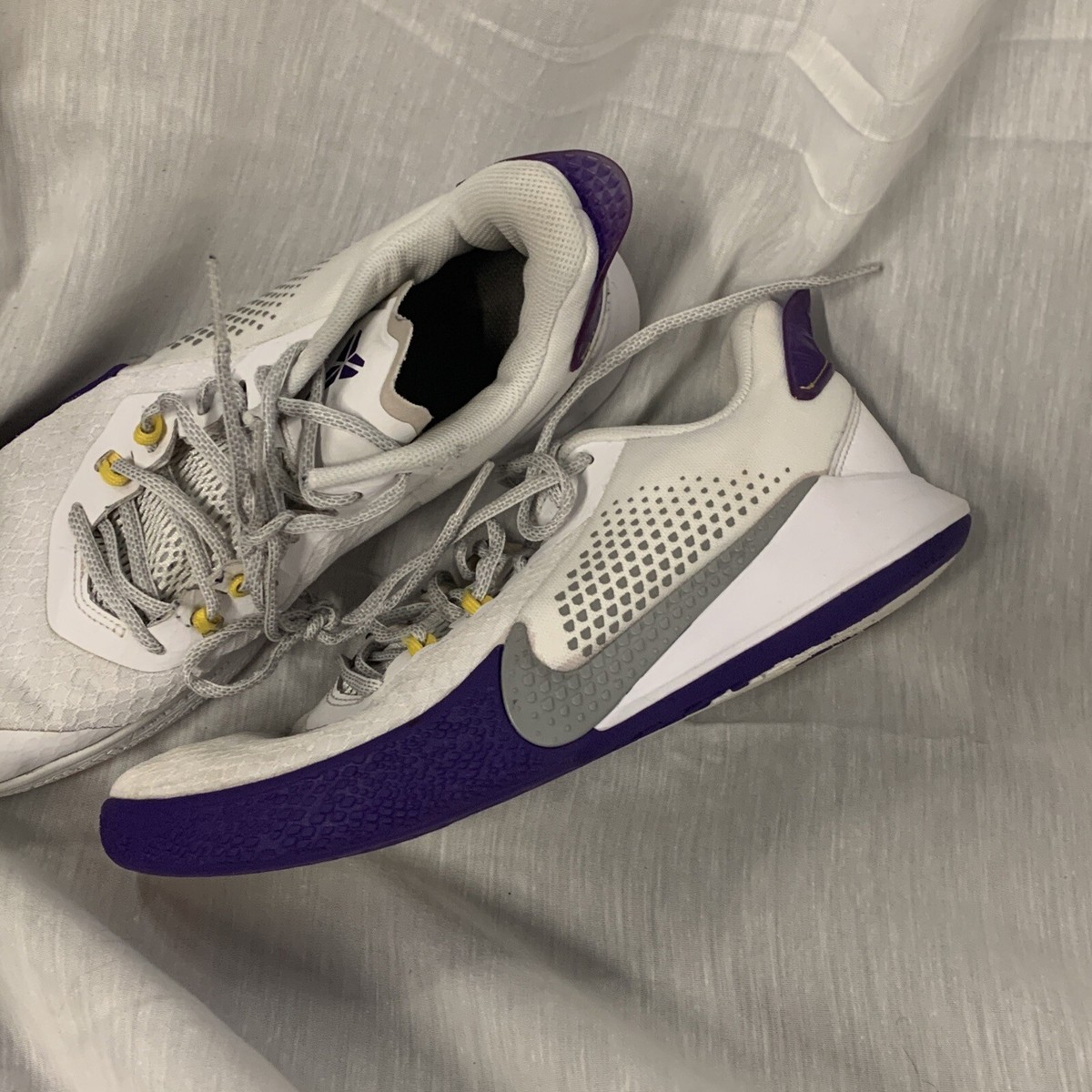 新品NIKE Mamba Fury Lakers  27cm★N2466 2020 Nike Kobe Bryant Mamba Fury Lakers White Purple Home Sz