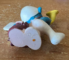 1978 Awesome Postman Smurf 20031 PVC Figure Heart On Envelope — photo 6