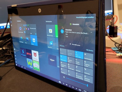 * Touch Notebook hp x360 convertible - Tastatur beleuchtet * - Bild 4 von 10