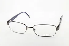 MARCHON NYC CHAMBER 033 Gunmetal / Blue 55-17-145 Frames Flex Hinges L375