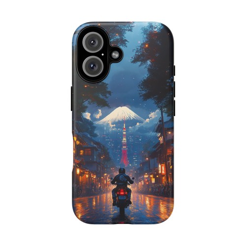 Cafe Motorcycle Racer - Phone Ink Cover Case for iPhone, Galaxy, Pixel - 第 18/281 張圖片