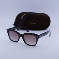 Tom Ford FT 0614 Sunglasses 52f Dark Havana / Gradient Brown 