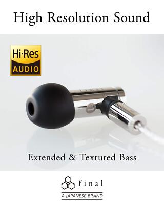 Final Audio Design FI-E5DSSD Sound Isolating In-Ear