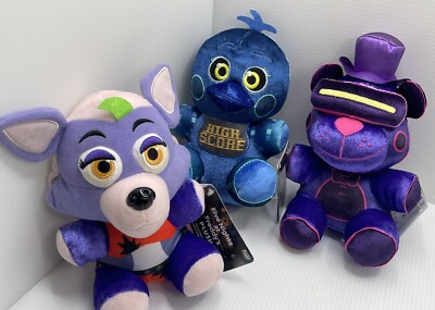 Funko Plush Lot Five Nights at Freddy's AR Special Delivery -VR FREDDY Chica