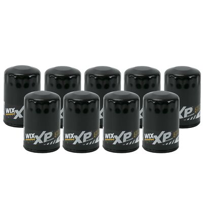 Wix Xp Set of 9 Engine Motor Oil Filters For Buick Cadillac Chevrolet GMC FI