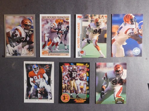 Alfred Williams 7 Card Lot