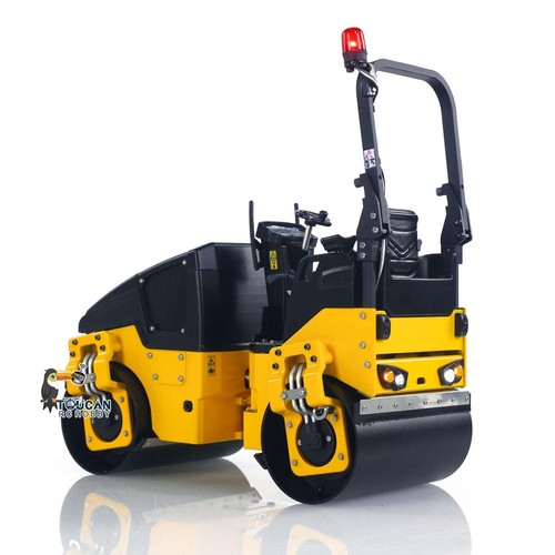 1/14 Metall RC Road Roller BM120AD RTR Baufahrzeug Auto ST8 Radio Batterie Licht - Bild 8 von 12
