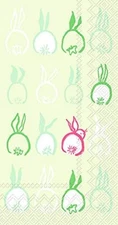 Boston International - Paper Guest Towel - Bunny Tails