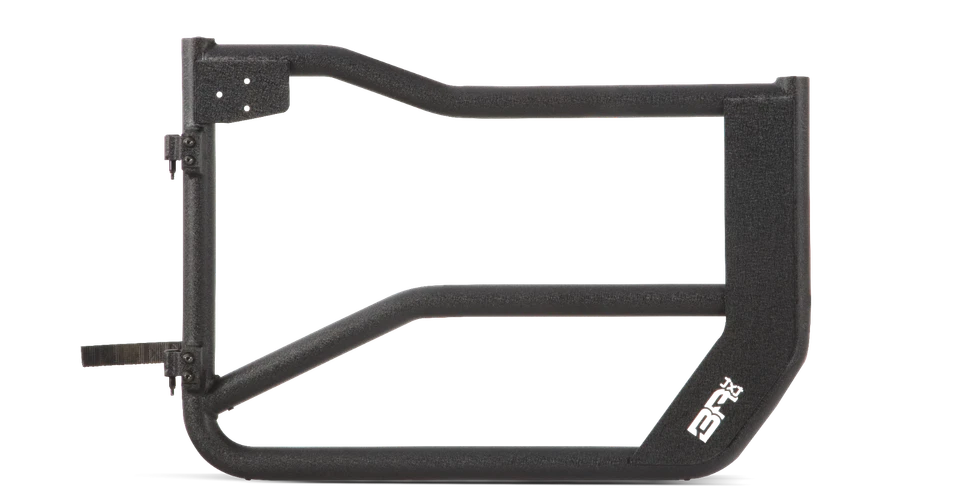 Body Armor Tube Doors For 2018-2025 Jeep Wrangler JL Gladiator JT - Front Pair - Image 2 of 3