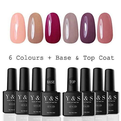 Vernis semi-permanents pour manucure et pédicure