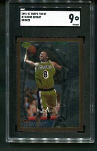 Kobe Bryant 1996 Topps Finest #74 Bronze - Base (No Coating Kobe Bryant 1996 Topps Finest #74 Bronze - Base (No Coating