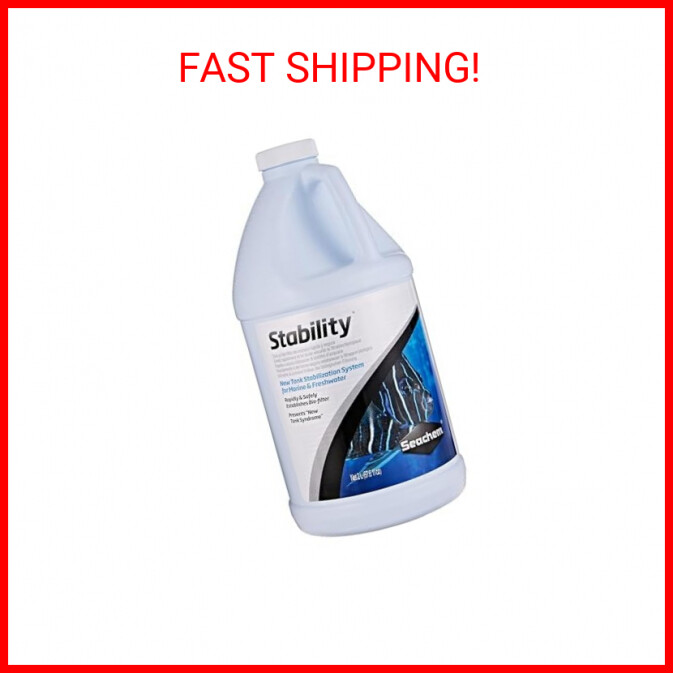 海水魚用品 Seachem Stability 2L Amazon.com : Seachem Stability Fish Tank Stabilizer - For