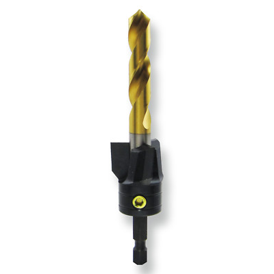 Snappy Flat Bottom Counterbore Countersink 3/8 in. Drill Bit x 1'' Bore USA MADE
