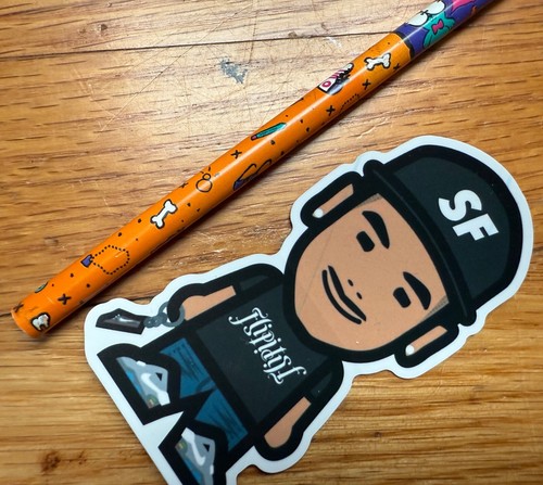 NEW VTG 1996 SANRIO ROLE MOLE PENCIL RETIRED DISCONTINUED CHARACTER ORIGINAL 90S - 第 4/6 張圖片