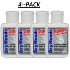 DRY HANDS 2 oz. 4 Pack Sport Grip Powder for Baseball, Golf, Pole Dancing