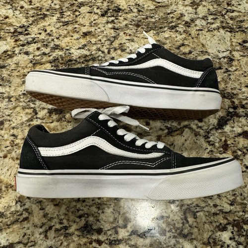 Vans Off The Wall Black/white #500714. Men's 6/Womans 7.5 New Laces - Picture 12 of 15