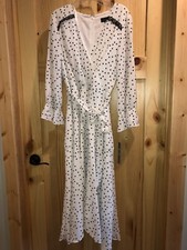 NWT Woman's Tahari Polka Dot Dress