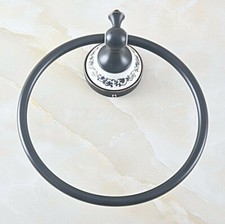 Oil Rubbed Bronze Towel Ring,Towel Holder, Towel Bar Bathroom Accessories Zba755