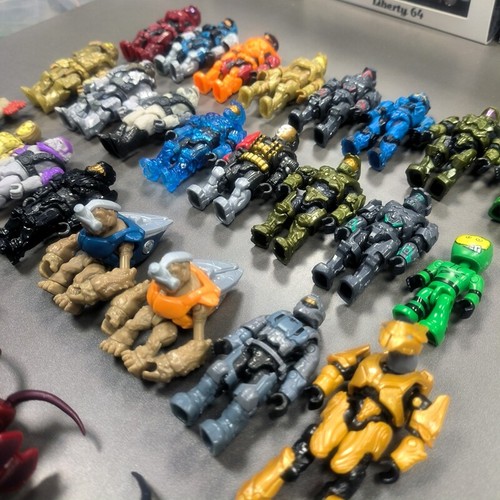 Lote de Mega Bloks Aleatorios Halo Soldier Covenant Spartan Master Chief Elite Hunter - Imagen 7 de 9