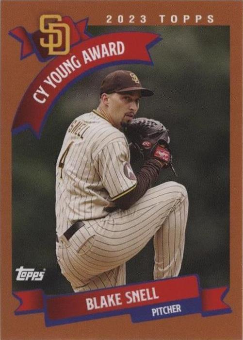 2023 Topps Throwback Thursday #TBT - Blake Snell #144 - 1 of 1