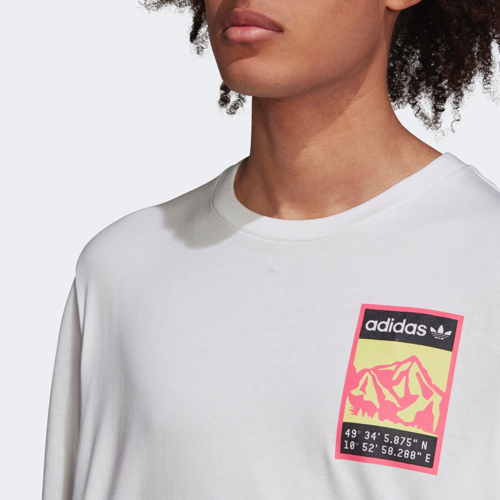 adidas originals men's skateboarding hi collar long sleeve tee