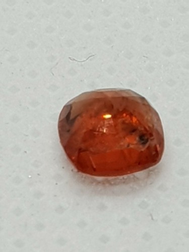 Spinel Orange/Yellow 0.85 TCW Square Faceted Cut Gemstone - Picture 5 of 9