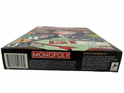 Monopoly Sur PC – Version Disquette 3.5" – Big Box 1993 – Très Bon état