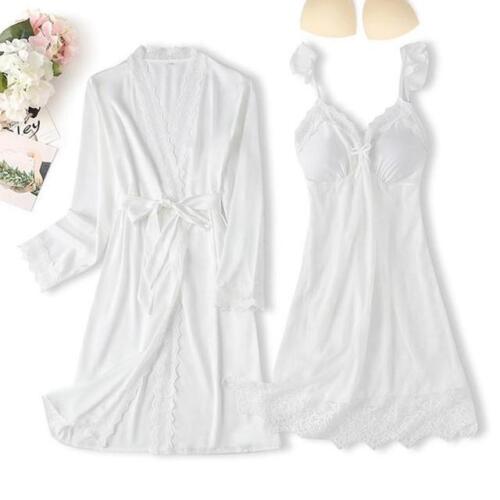 Ladies Night Dress With Matching Robe - Picture 9 of 27