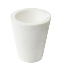 200 Gram Ceramic Alumina Crucible Cup for Precious Metal Melting Torch Jewelry M