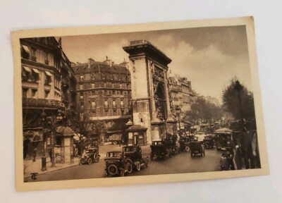 STREET パリ C1925 Vintage Paris Les Grands Boulevards City Postcard W/ Pasteur