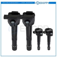 4 Set Ignition Coil For Honda Accord CR-V L4 2.4L 2015-2019 Acura TLX UF712